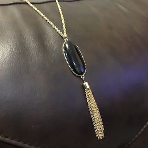 cute stone Pendent gold chain Necklace